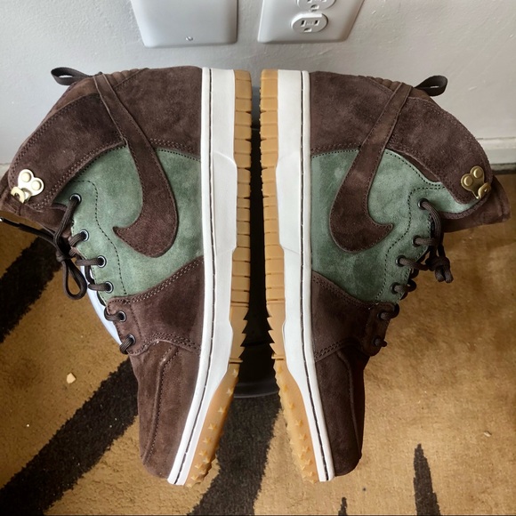 BNIB Men’s Nike Dunk CMFT army olive size 11 - Picture 6 of 13